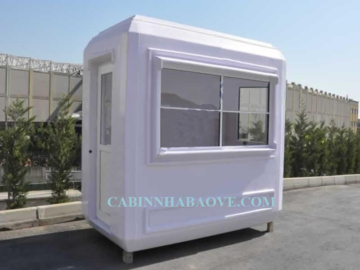 Nhà bảo vệ chịu gió kích thước 1,5m x 2,7m
