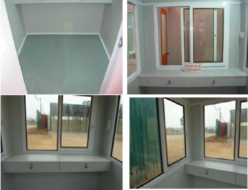 Nội thất cabin bảo vệ bằng composite giá rẻ