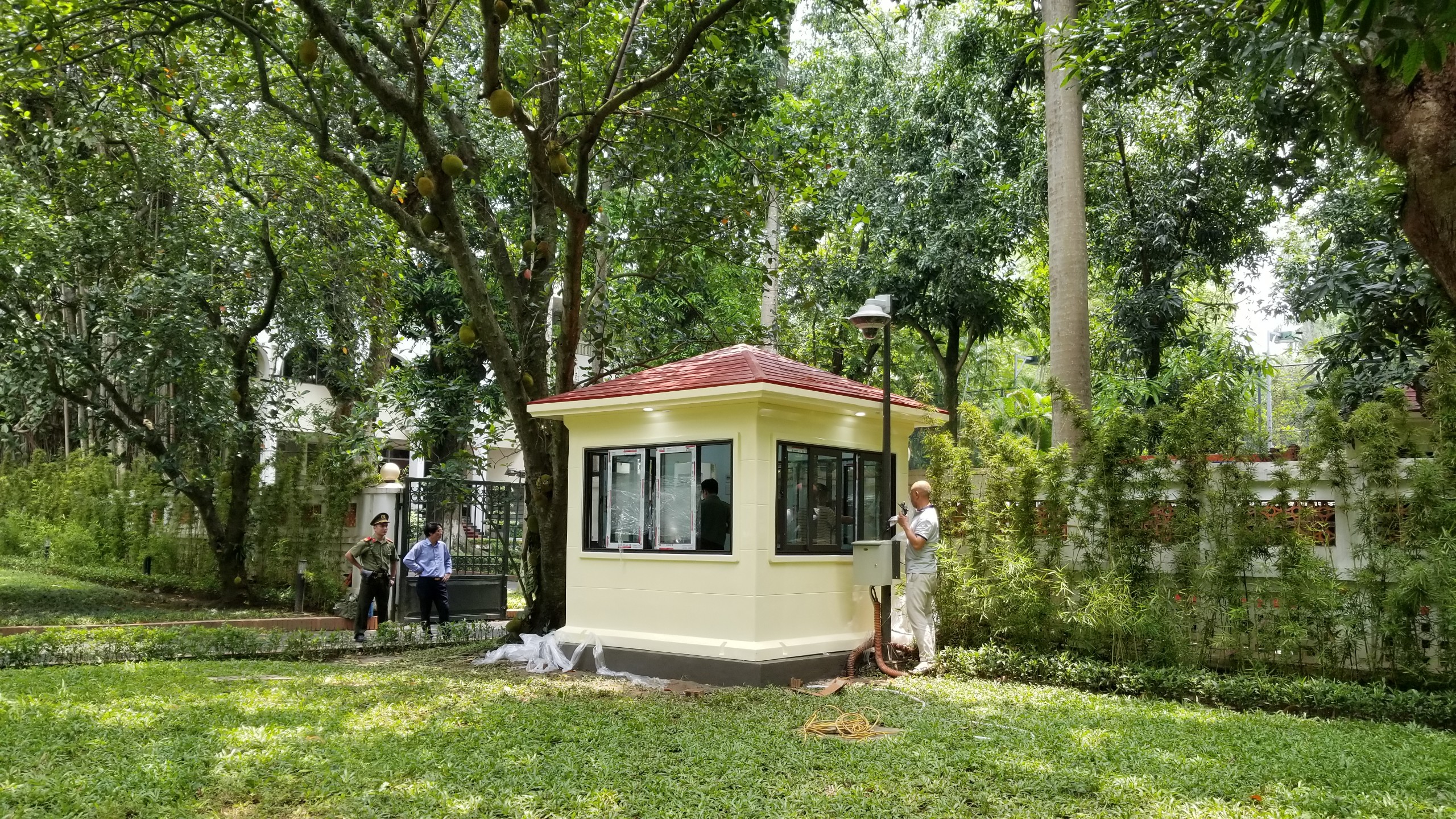 Nhà bảo vệ Handy Booth lắp đặt tại Văn Phòng Chính Phủ